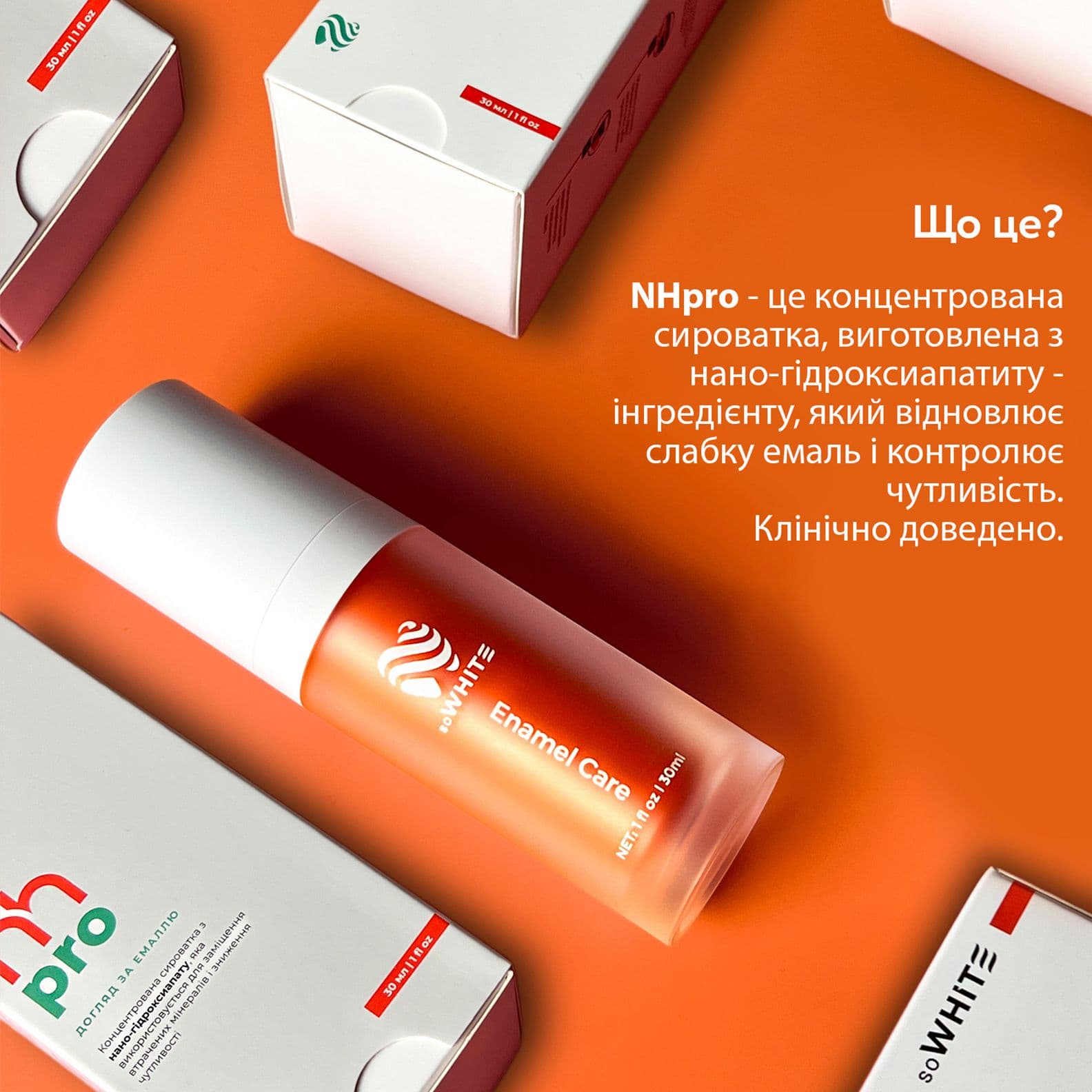 Паста для відновлення здоровʼя зубів SoWhite NHpro