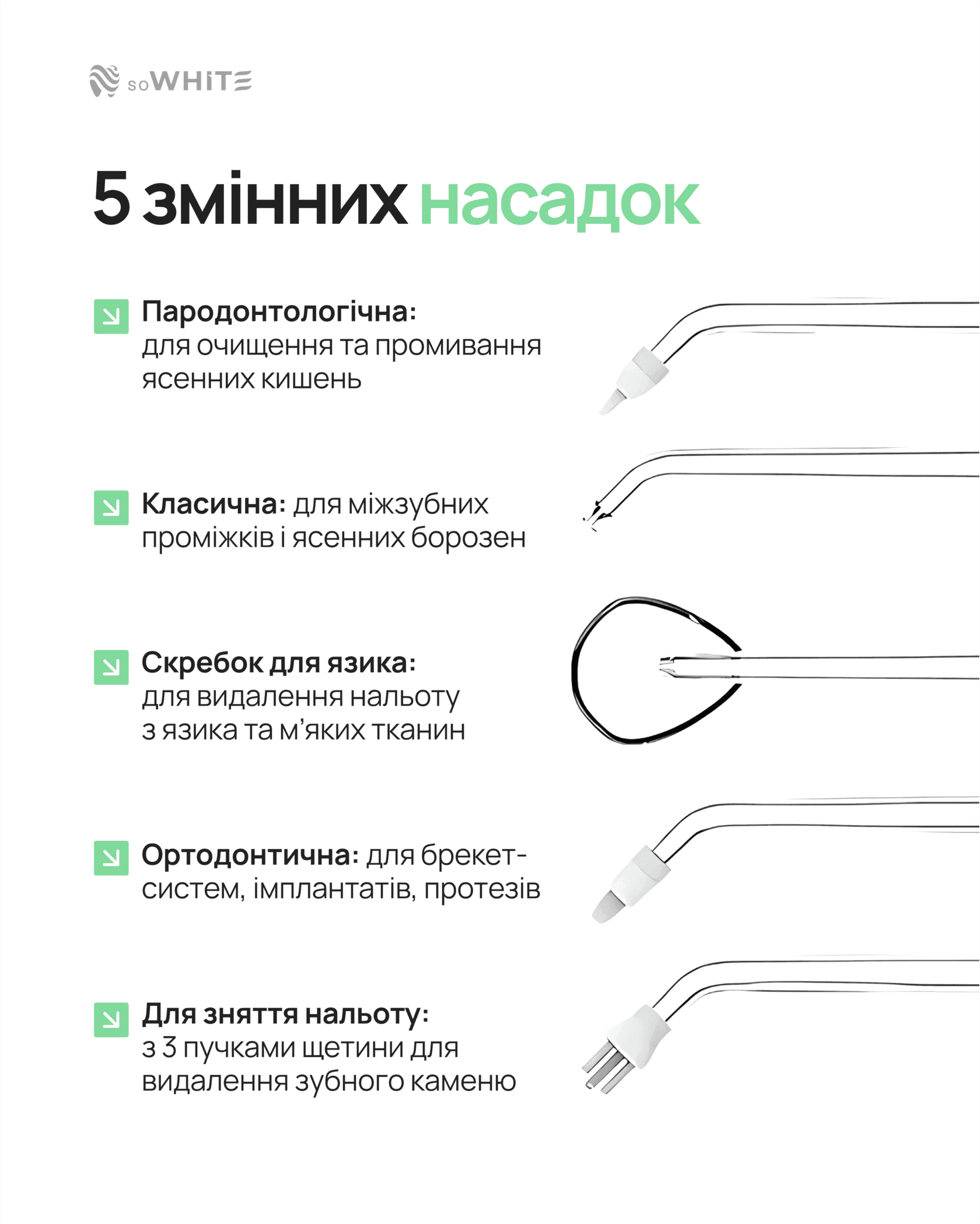 Іригатор SoWhite Pure